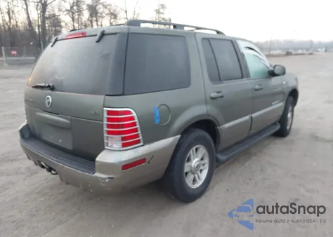2002 Mercury Mountaineer z USA, uszkodzony, nr VIN 4M2ZU86E02UJ30623